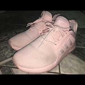 Adidas pink sneakers